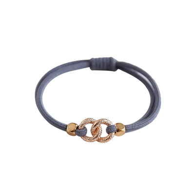 精致可爱链条发圈高弹力头绳皮筋