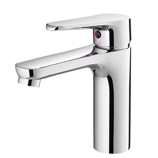 箭牌面盆龙头卫生间洗脸盆家用单孔冷热二合一精铜水龙头洗手盆