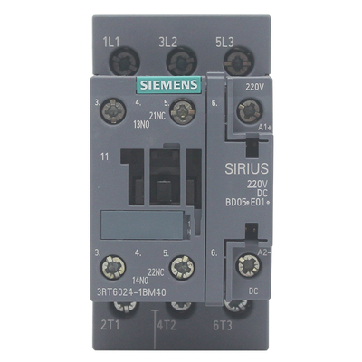 原装西门子交流接触器3RT6024-1BM40 直流220V 接触器 3RT6024