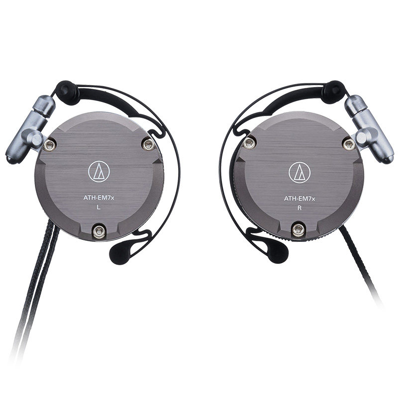 Audio Technica/铁三角ATH-EM7X复刻版耳挂式重低音有线运动耳机