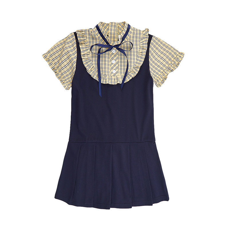 幼儿园园服夏装学院风小学生毕业照班夏季六一儿童合唱朗诵演出服