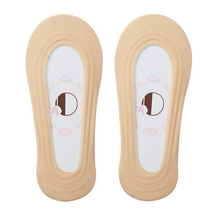 袜子女蕾丝袜棉质袜底硅胶防滑不掉跟夏季浅口隐形高跟鞋冰丝船袜