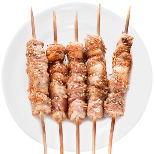 【89元选4件】大庄园新西兰进口羔羊排烧烤串200g调理羊肉串