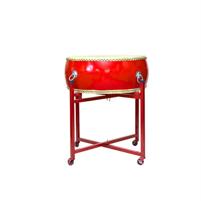 大鼓牛皮锣鼓儿童排鼓演出