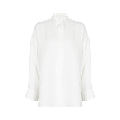 慵懒风设计感小众宽松长袖衬衣