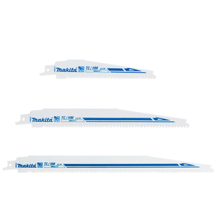 makita牧田马刀锯锯条金属切割木工锯片加长细齿粗齿往复锯电锯条