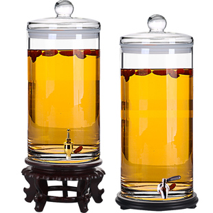 人参泡酒瓶玻璃泡酒罐50斤装存酒专用酒坛可带龙头家用放酒酒瓶