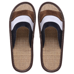 【断码特价】真皮拖鞋夏季男女居家防滑耐磨静音地板凉拖鞋牛筋底