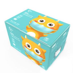 儿童口罩黑色白一次性6到8到12岁学生透气单独独立男女专用小孩冬