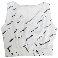 百搭套头领内露脐雪小背心