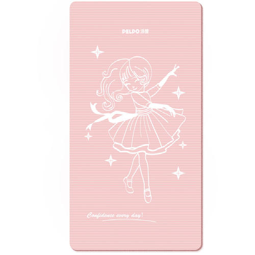 派普加厚瑜伽垫舞蹈垫子儿童练功跳舞女孩专用防滑初学者地垫家用