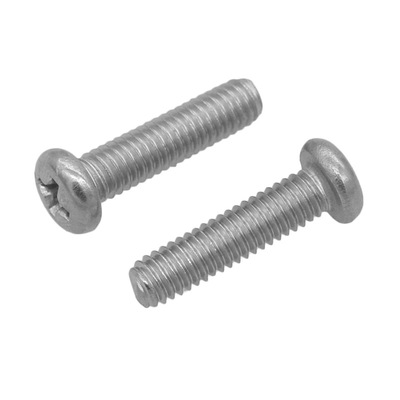 304不锈钢十字槽小圆头机螺钉