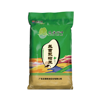 坚韧饱满，米粒修长，软绵略粘