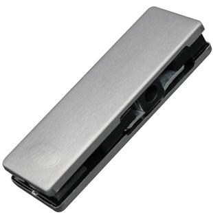 地弹簧门夹无框玻璃门木门夹子不锈钢上夹地弹簧配件一字夹上夹