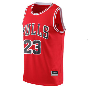 公牛23号球衣女宽松外穿bf风男潮嘻哈街头定制篮球服背心