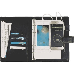 a4量房专用包拉链多功能文件夹手提包商务板夹皮质办公夹展业夹设计师销售夹合同夹文具收据夹资料册logo收纳