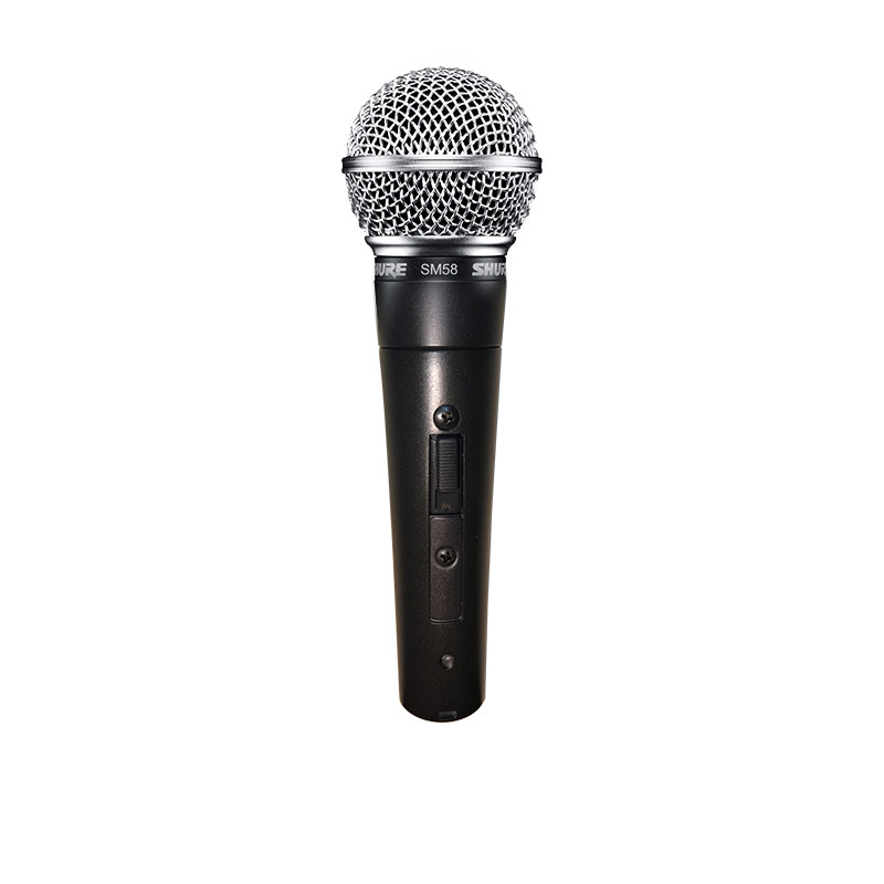 Shure/舒尔 sm58s舞台演出话筒吉他弹唱歌录音动圈sm48有线麦克风