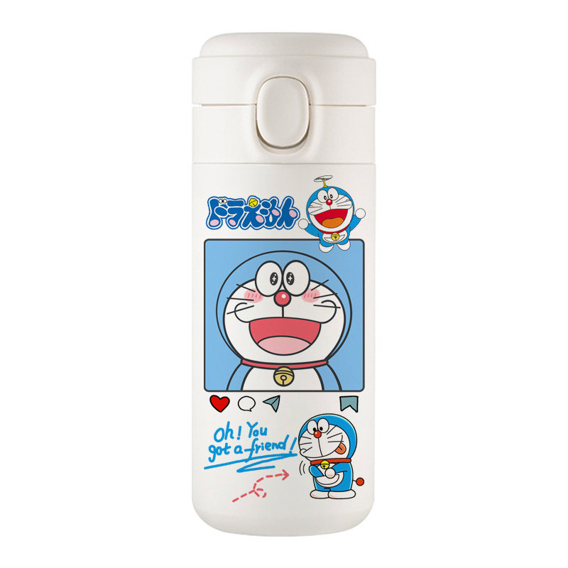 嫚曦蒙面狗弹盖保温杯