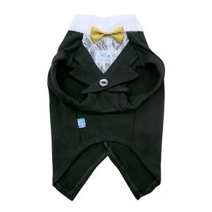 宝眷宠物衣服春夏礼服狗狗马甲西装燕尾服正装泰迪比熊法斗小型犬