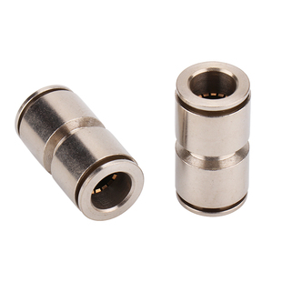 气管快速接头配件全铜气动pc快插12直通货车汽车快接接头自锁高压