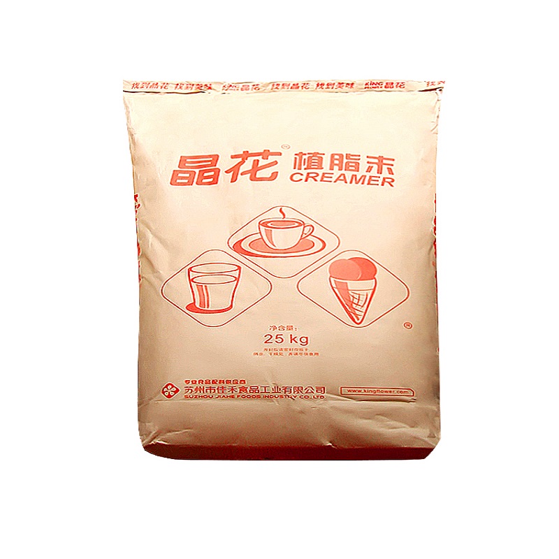 晶花T50奶精粉植脂末奶茶粉咖啡伴侣珍珠奶茶店专用原料商用20kg