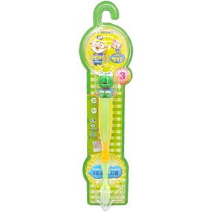 韩国Pororo啵乐乐儿童软毛牙刷宝宝3-4-5-6-10-12岁清洁训练牙刷