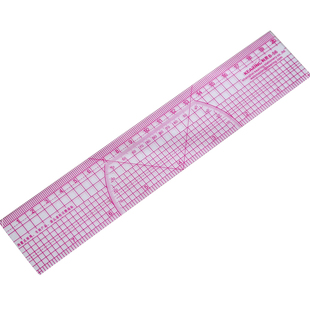 科灵B56放码尺公英制20CM打版尺多功能放码尺服装尺裁剪工具内置放码尺 服装制版工具 打版