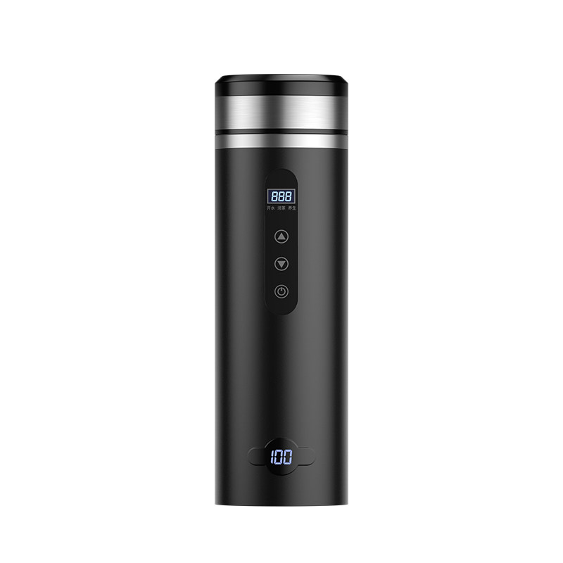 烧水杯12v24v加热车家两用一体杯