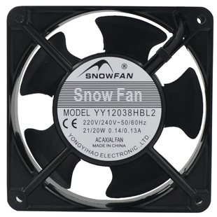 SNOWFAN12038交流散热风扇220V轴流风机配电箱机柜焊机强力排风扇