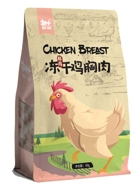 豆柴天然宠物冻干鸡胸肉