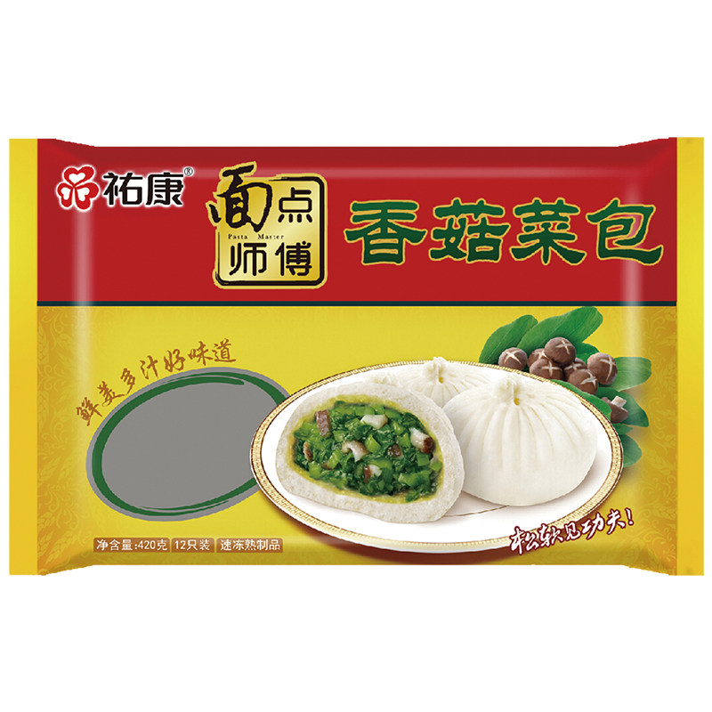 祐康香菇菜包420g*3包