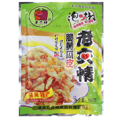 老交情黄瓜皮酸辣商用即食下饭菜