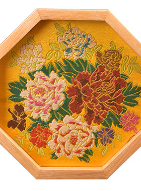 南京特色家居摆件锦云锦画摆台装饰框画开业乔迁礼品中国风礼物
