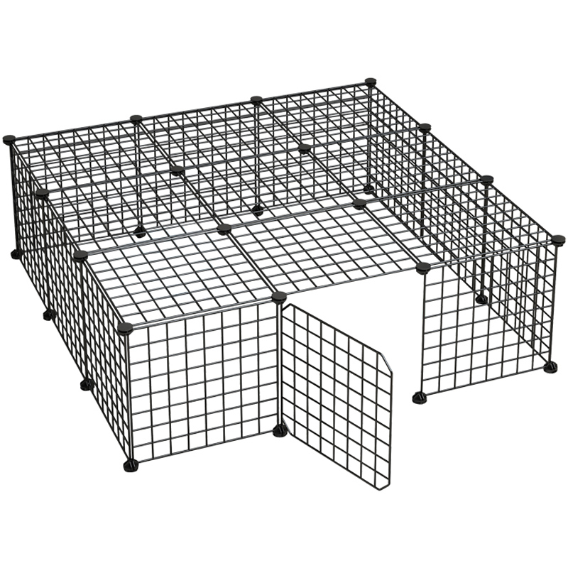 宠物围栏狗栅栏室内挡拦狗狗猫咪门栏栅笼铁网围栏防越狱隔离门网