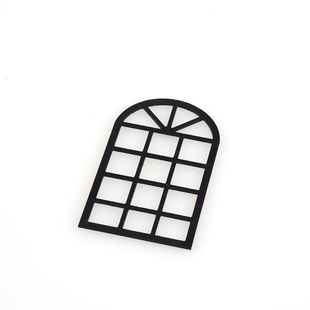 沙盘户型建筑材料DIY手工制作仿真家具 娃娃小屋配件模型窗户摆件