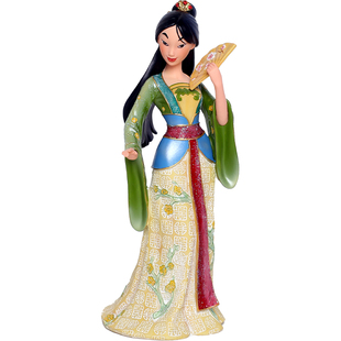 enesco 正版花木兰手办迪士尼公主摆件Mulan周边纪念收藏模型