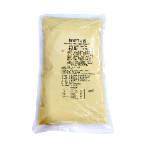 宝立客滋蜂蜜芥末酱1kg 韩式炸鸡翅烤肉鸡排脆皮鸡拌饭蘸酱裹酱