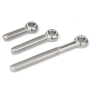 M5M6M8M10不锈钢304吊环活节螺丝活接O型圈活结羊眼鱼眼带孔螺栓