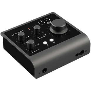 Audient iD4 MKII/iD14声卡录音编曲配音直播乐器专业音频接口USB