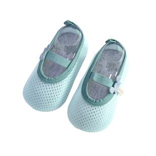 宝宝地板鞋春夏季薄款网眼透气防滑鞋婴儿学步鞋儿童早教男女鞋子