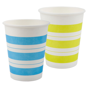 得力一次性杯子纸杯家用加厚结婚商用商务办公室聚餐口杯喝水饮水杯茶水杯咖啡杯250ml小号50只纸杯子试饮杯