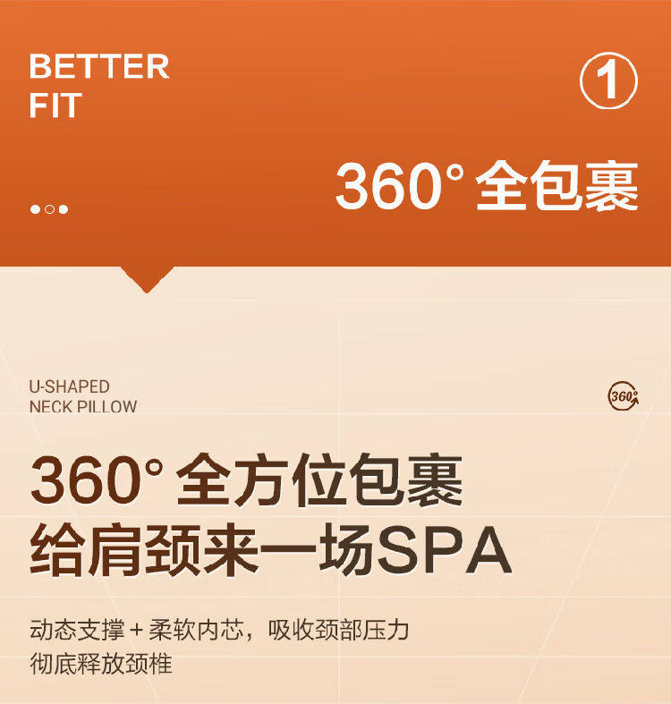 U- типа подушка 米小舒u型枕午睡枕头睡眠颈椎枕专用记忆棉护颈枕脖子汽车飞机旅