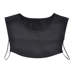 胸口保暖假圆领 护胸护肩护脖子护颈领子 冬季加绒加厚防冷假领子