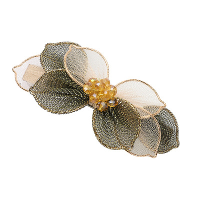 马尾气质顶夹优雅后脑勺发饰品