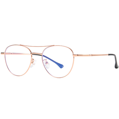 双梁近视眼镜框网上配镜平光镜架