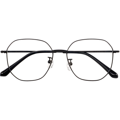 近视眼镜钛架小红书女