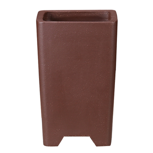 兰花花盆陶瓷小四方高签筒托盘文人悬崖盆栽紫砂盆景盆精品特价