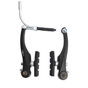 乐百客 山地自行车V刹夹器刹车器配件通用折叠车V闸单车手闸套装