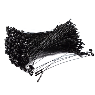 5000根子母扣手穿针吊牌扣塑料服装吊粒吊卡线吊牌穿针塑料吊绳