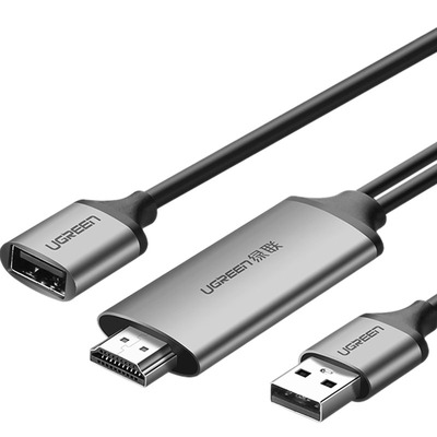 绿联手机连接电视线mhl安卓苹果